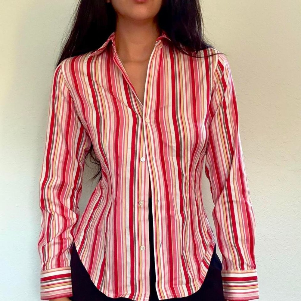 Striped button-up from The Limited